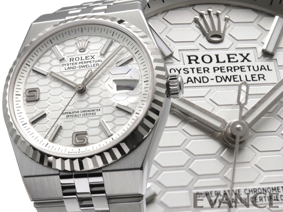 ロレックス ランドドゥエラー 36 Ref.127234：ダイアル