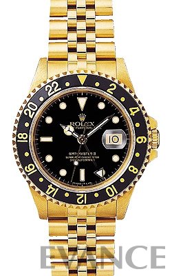 ROLEX ロレックス GMTマスター II ゴールド