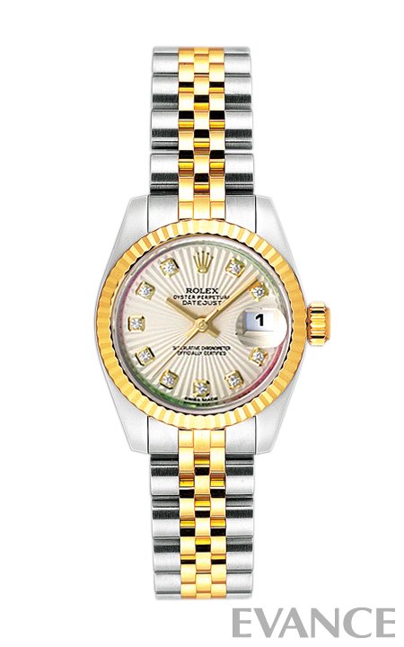 ROLEX ロレックス ロレックス レディース デイトジャスト YGコンビ