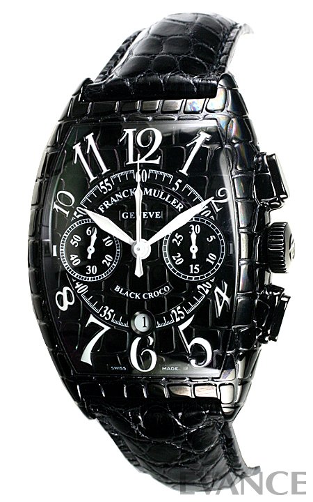 FRANCK MULLER フランク・ミュラー フランク・ミュラー トノーカーベックスブラック クロコ
