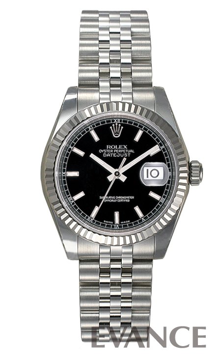 ROLEX ロレックス ロレックス ボーイズ デイトジャスト WGベゼル