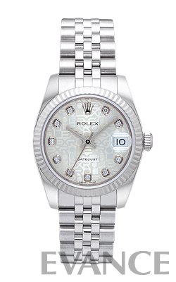 ROLEX ロレックス ロレックス ボーイズ デイトジャスト WGベゼル
