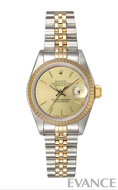ROLEX ロレックス ロレックス レディース デイトジャスト YGコンビ