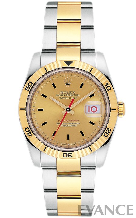 ROLEX ロレックス ロレックス デイトジャストターノグラフ YGコンビ