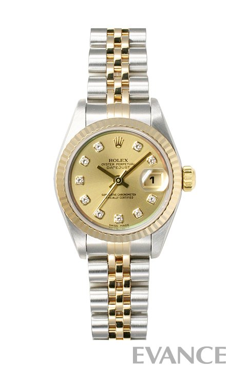 ROLEX ロレックス ロレックス レディース デイトジャスト YGコンビ