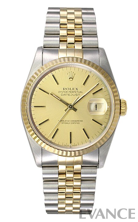 ROLEX ロレックス ロレックス デイトジャストYGコンビ