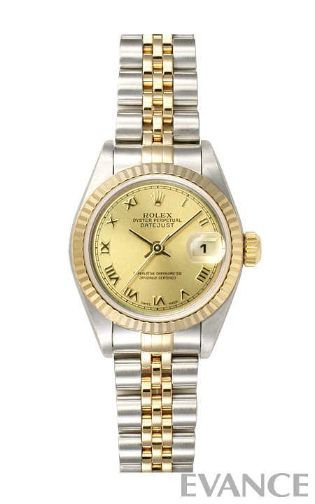 ROLEX ロレックス ロレックス レディース デイトジャスト YGコンビ