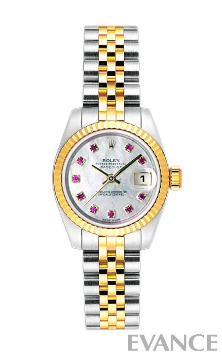 ROLEX ロレックス ロレックス レディース デイトジャスト YGコンビ