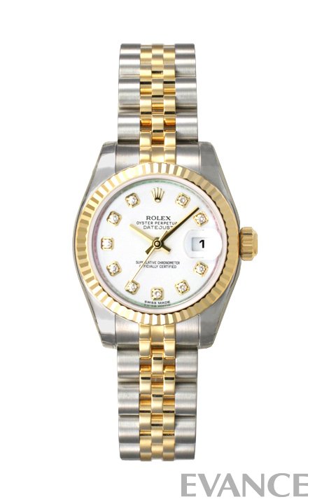 ROLEX ロレックス ロレックス レディース デイトジャスト YGコンビ