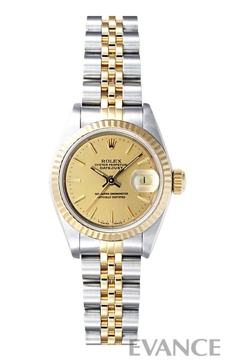 ROLEX ロレックス ロレックス レディース デイトジャスト YGコンビ