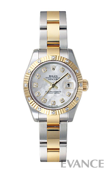ROLEX ロレックス ロレックス レディース デイトジャスト YGコンビ