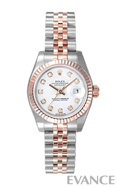 ROLEX ロレックス ロレックス レディース デイトジャスト RGコンビ