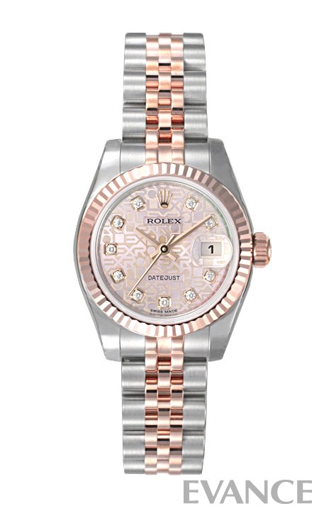 ROLEX ロレックス ロレックス レディース デイトジャスト RGコンビ