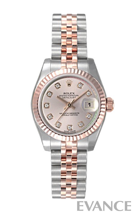 ROLEX ロレックス ロレックス レディース デイトジャスト RGコンビ