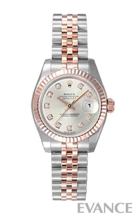 ROLEX ロレックス ロレックス レディース デイトジャスト RGコンビ