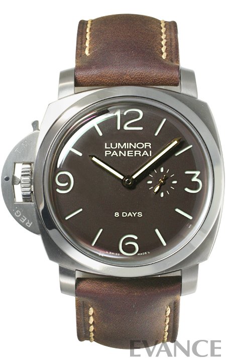 PANERAI パネライ ルミノール1950 レフトハンド 8デイズ チタン