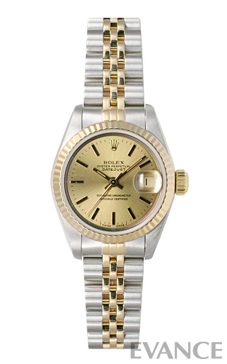 ROLEX ロレックス ロレックス レディース デイトジャスト YGコンビ