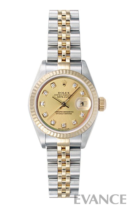 ROLEX ロレックス ロレックス レディース デイトジャスト YGコンビ
