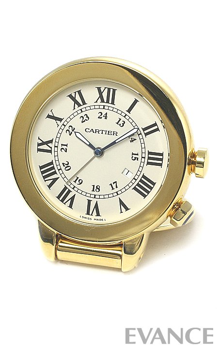 CARTIER カルティエ トラベル クロック
