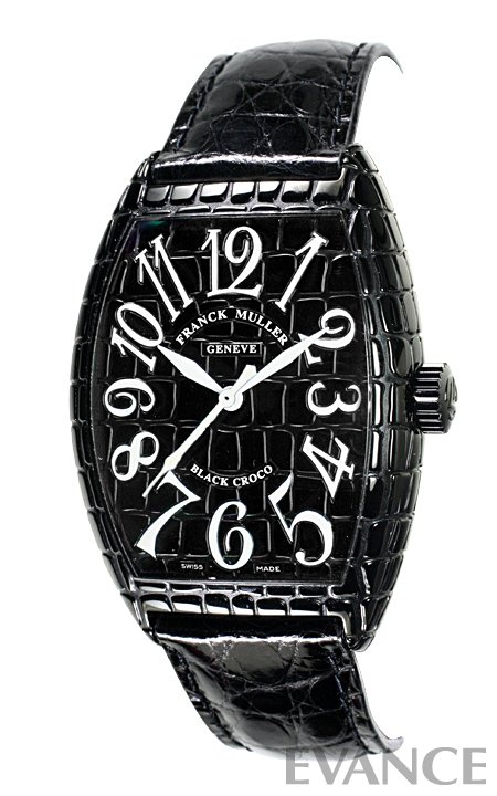 FRANCK MULLER フランク・ミュラー フランク・ミュラー トノーカーベックス ブラック クロコ