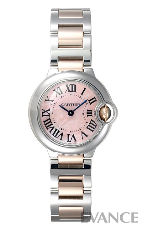 CARTIER カルティエ カルティエ バロンブルーSM