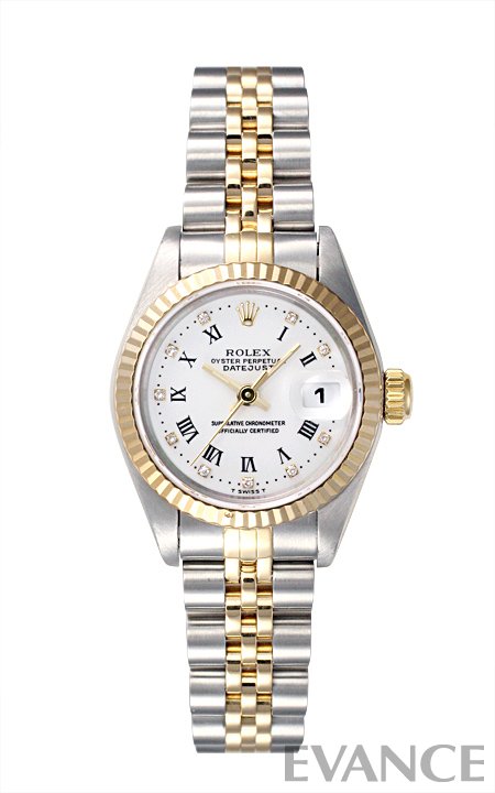 ROLEX ロレックス ロレックス レディース デイトジャスト YGコンビ