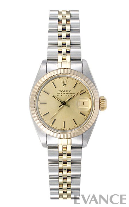 ROLEX ロレックス ロレックス レディース デイトジャスト YGコンビ
