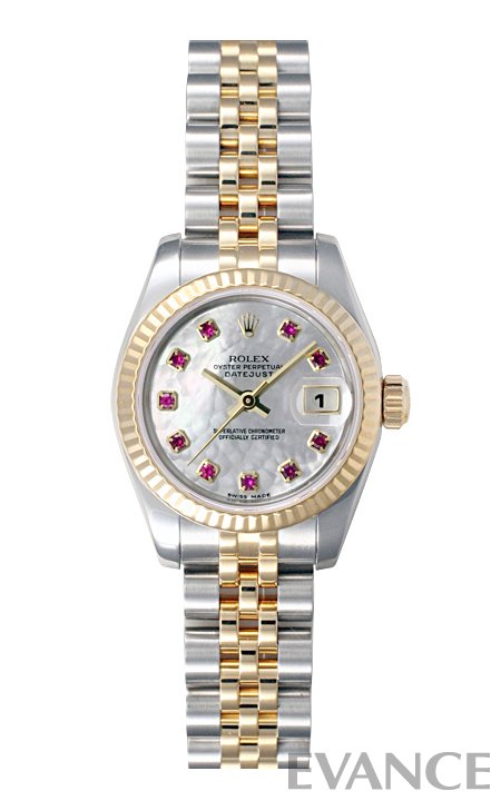 ROLEX ロレックス ロレックス レディース デイトジャスト YGコンビ