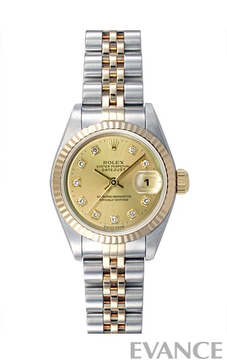 ROLEX ロレックス ロレックス レディース デイトジャスト YGコンビ