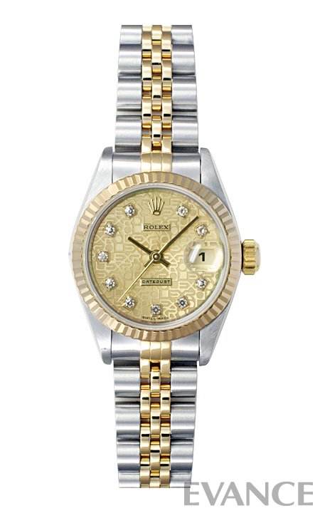 ROLEX ロレックス ロレックス レディース デイトジャスト YGコンビ