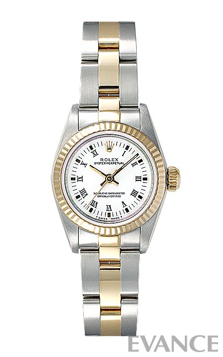 ROLEX ロレックス レディース オイスター パーペチュアル コンビ