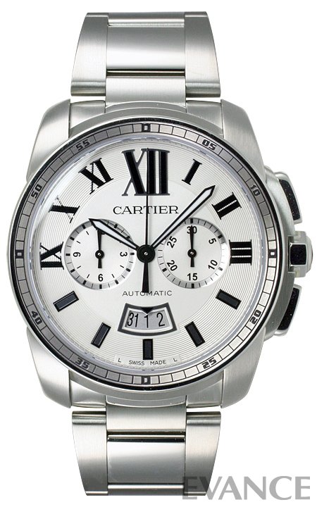 CARTIER カルティエ カリブル ドゥ カルティエ クロノグラフ