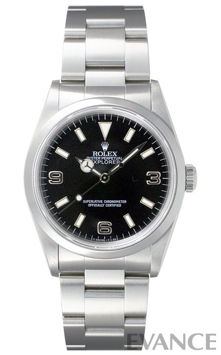 ROLEX ロレックス エクスプローラーI (ブラックアウト)