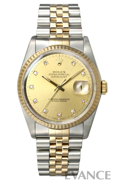 ROLEX ロレックス ロレックス デイトジャストYGコンビ