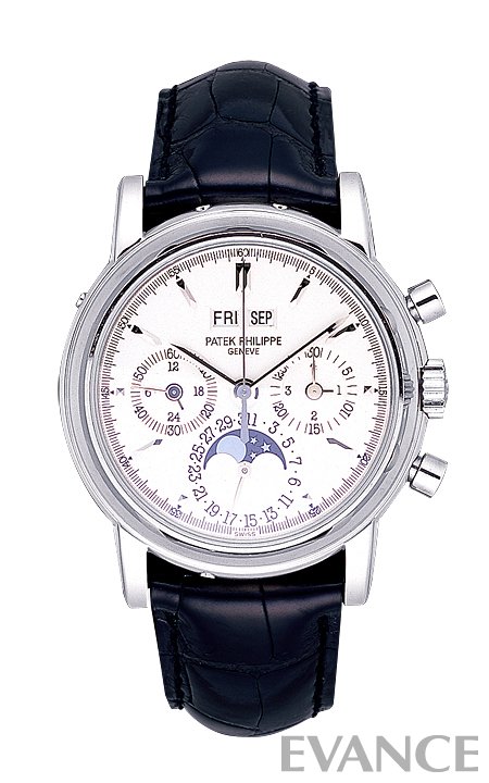 PATEK PHILIPPE パテックフィリップ コンプリケーションパーペチュアルカレンダー ムーンフェイズ クロノグラフ