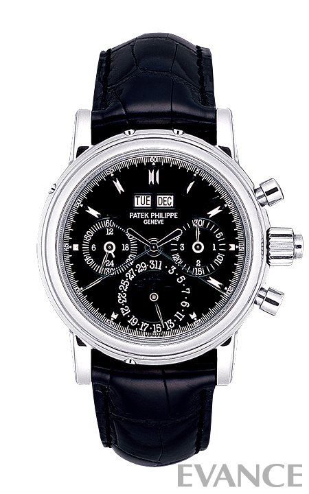 PATEK PHILIPPE パテックフィリップ コンプリケーションパーペチュアルカレンダー ムーンフェイズ スプリットクロノグラフ