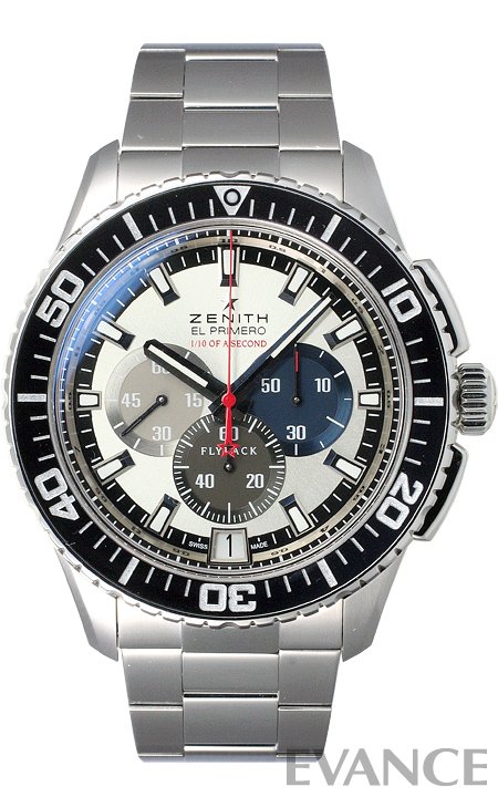 ZENITH ゼニス エルプリメロ ストラトス フライバック ストライキング10th