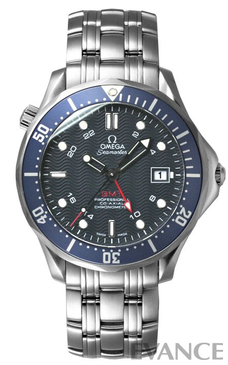 OMEGA オメガ シーマスター300 GMT