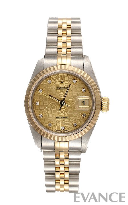 ROLEX ロレックス ロレックス レディース デイトジャスト YGコンビ
