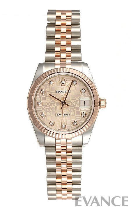 ROLEX ロレックス ロレックス ボーイズ デイトジャスト RGコンビ