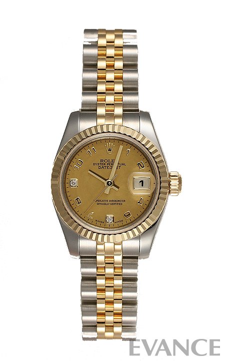 ROLEX ロレックス ロレックス レディース デイトジャスト YGコンビ