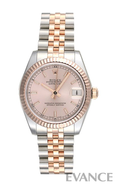 ROLEX ロレックス ロレックス ボーイズ デイトジャスト RGコンビ