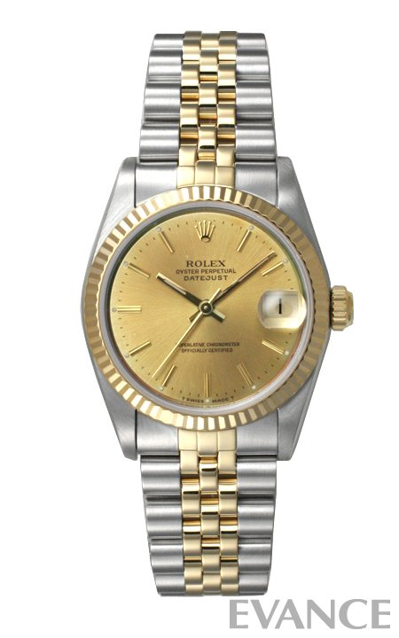 ROLEX ロレックス ロレックス ボーイズデイトジャスト YGコンビ