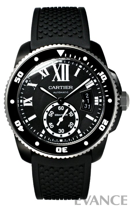 CARTIER カルティエ カリブル ドゥ カルティエ ダイバー カーボン