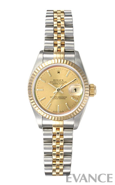 ROLEX ロレックス ロレックス レディース デイトジャスト YGコンビ