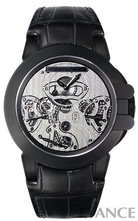 HARRY WINSTON ハリー・ウィンストン オーシャン トリレトロ クロノ ブラックザリウム