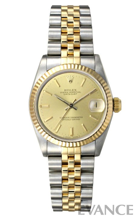 ROLEX ロレックス ロレックス ボーイズデイトジャスト YGコンビ
