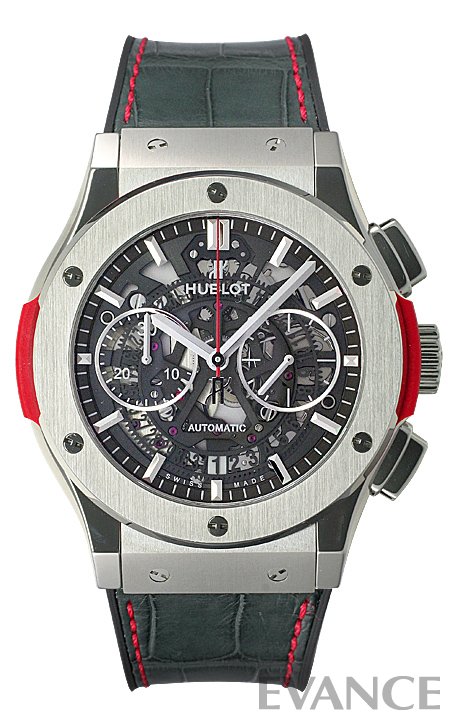 HUBLOT ウブロ クラシック フュージョン アエロフュージョン クロノグラフ チタニウム ［ラテンアメリカブティック限定］