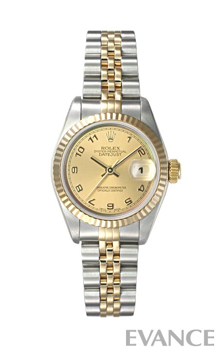 ROLEX ロレックス ロレックス レディース デイトジャスト YGコンビ