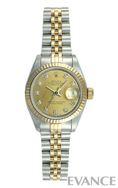 ROLEX ロレックス ロレックス レディース デイトジャスト YGコンビ